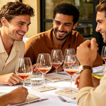 12-Pack Reusable Linen-Feel Cocktail Napkins - Absorbent & Elegant, 5.9x5.9 Inch