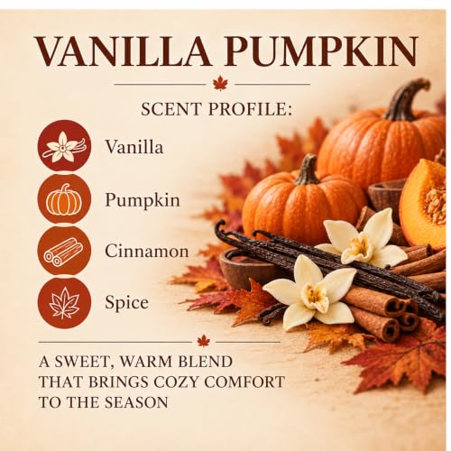 Vanilla Pumpkin Potpourri - Fall Home Decor - 7 oz - Scented Decorative Mix