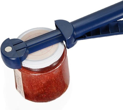 Magnetic Jar & Bottle Opener by [Brand Name] - 3-in-1 Compact Tool for Seniors | Retractable Design