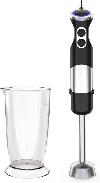 **Skiennix Immersion Blender - 12-Speed Handheld Mixer with Turbo Mode | Portable 2-in-1 for Smoothies & Baby Food**