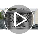 10 Inch Silver Iron Cone Top Chimney Cap with Mesh Guard – Outdoor Vent Protection