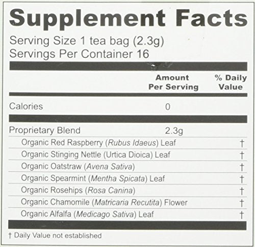 Earth Mama Organic Third Trimester Tea, 16 Count (Pack of 2)