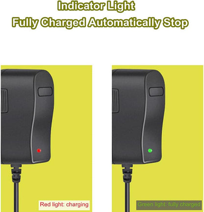 Qjin Charger for Shark Vacuum Mop | Compatible with VM200, VM200C, UM205, and More