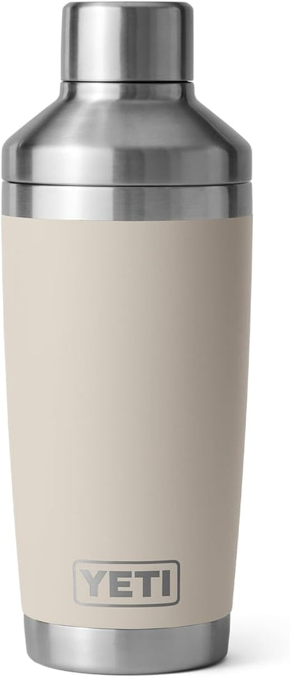 YETI Rambler 20 oz Cocktail Shaker, Stainless Steel, Vacuum Insulated, Cape Taupe
