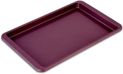 KitchenAid Nonstick Baking Sheet - 10x15in Aluminized Steel for Perfectly Baked Goods | Beetroot Color