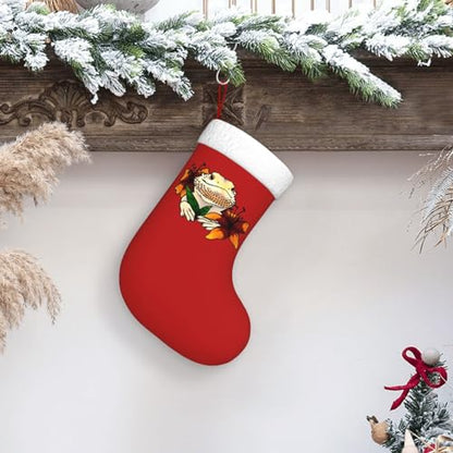 Bearded Dragon Christmas Stockings - Xmas Hanging Holiday Decor
