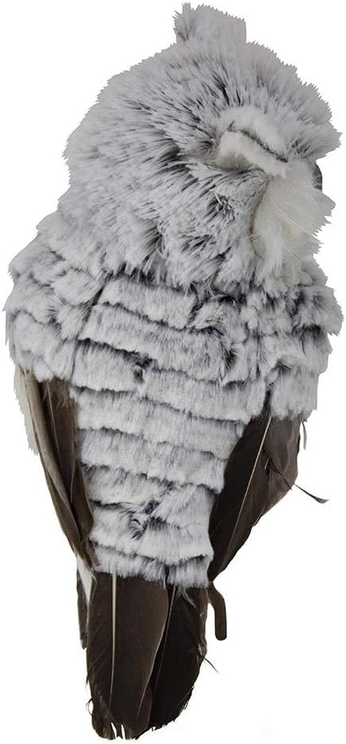 Kurt S. Adler 10-Inch Gray/White Owl Figurine - Charming Home Decor Accent