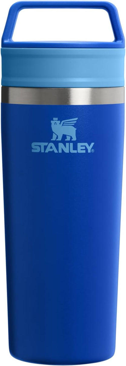 STANLEY Travel Mug 16 oz - Insulated Stainless Steel | Leakproof Lid for Coffee & Tea | BPA-Free | Cobalt