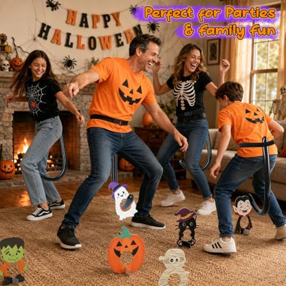 Halloween Tail Game Set for Adults & Kids, Party Fun Interactive Game