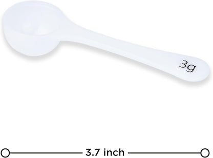 Skiennix Measuring Spoons Set - 6-Piece Exact Dosing Kitchen Tools for Powders & Liquids