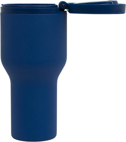 Insulated Travel Tumbler - 28oz Stainless Steel with Lid | Stylish Blue Design