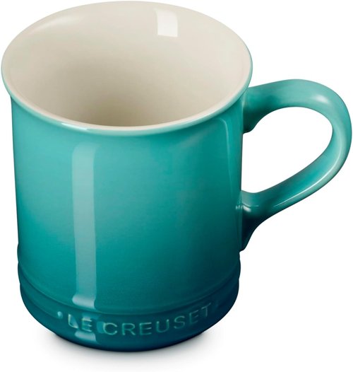 Le Creuset Stoneware Mug - 14 oz. Riviera Color | Durable & Stylish Design