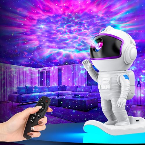 Star Projector Galaxy Night Light with Remote Control - Purple Variation