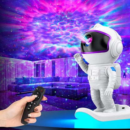 Star Projector Galaxy Night Light with Remote Control - Purple Variation