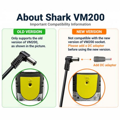 Replacement Charger for Shark Vacmop VM200 VM190 VM20026 - 10.8V Cordless Floor Vacuum Mop