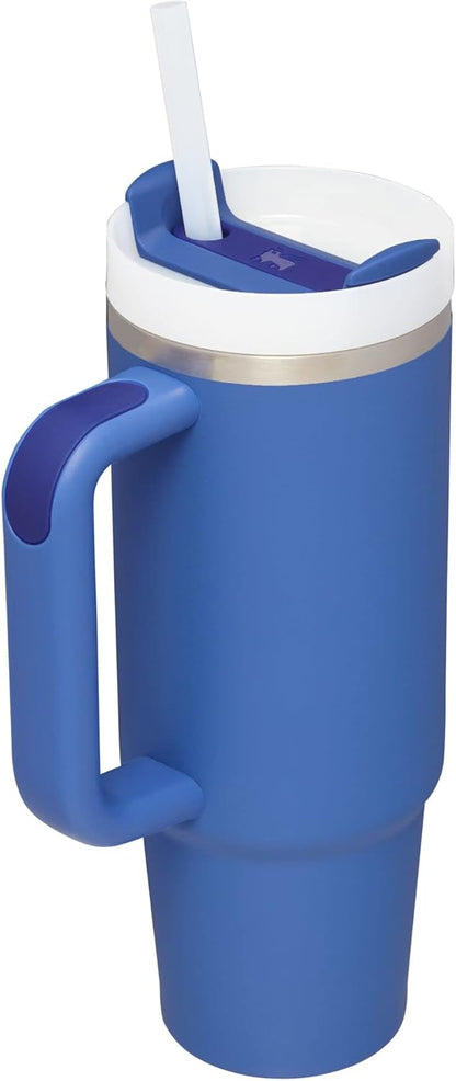STANLEY Quencher H2.0 Tumbler 30 oz - Insulated Stainless Steel with Straw & 3-Position Lid | BPA-Free | Iris