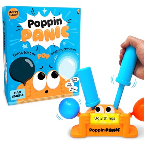 High-Pressure Balloon-Popping Party Board Game for Family & Adults
