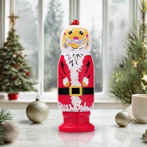 Funny Santa Christmas Ornament - Naughty Stretchable Santa Claus Pendant with Lights & Voice - Santa Claus Variation