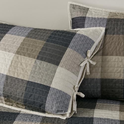 Reversible 6-Piece Twin Daybed Cover Set with Shams & Pillow Rustic Cabin Style