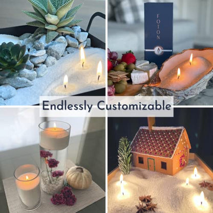 Pearled Candle Gift Set with 4 Flavors - Eco-Friendly Reusable Candle Making Kit