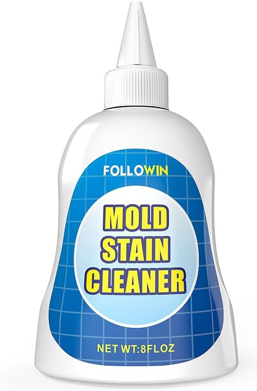 FOLLOWIN Mold and Mildew Remover Gel - Effective Household Cleaner for Grout, Caulk & Tile - 8 oz