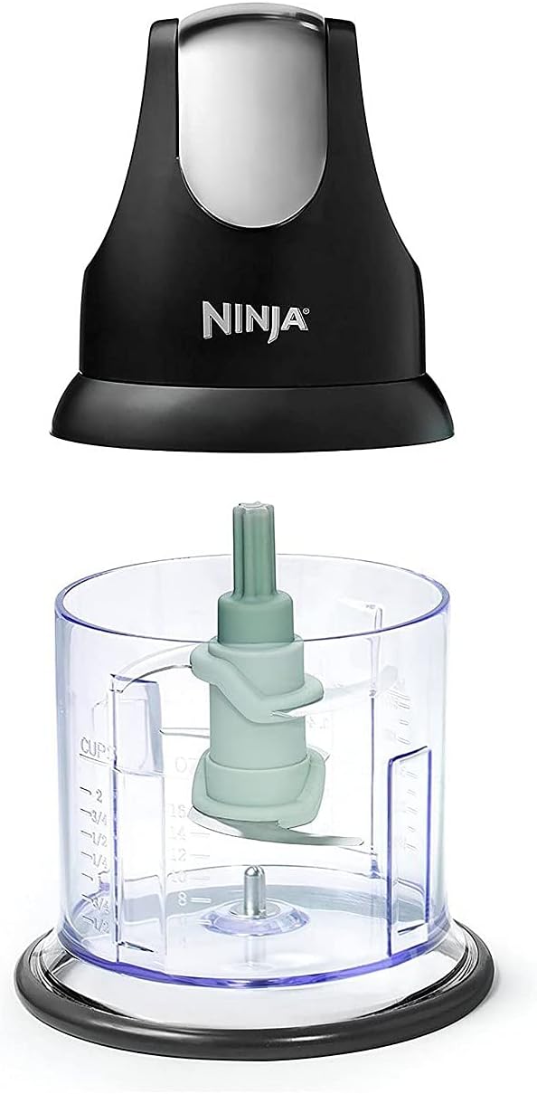 Ninja Food Chopper - Express Chop with 200-Watt Power | 16-Ounce Bowl for Mincing & Meal Prep