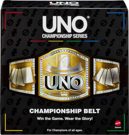 UNO Championship Series Belt for Kids & Teens - Game Night Victory Accessory