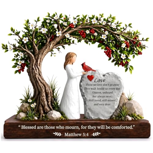 DEZI- Cardinal Gifts for Women Sympathy Bereavement Gift for Loss of Loved One - Cardinal Figurine