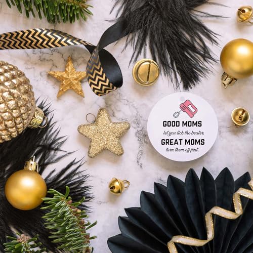 Christmas Ornament - Good Moms Let You Lick The Beaters Mixer Holiday Decor - Variation of Mixer