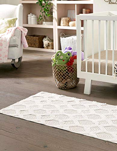 Unique Loom Sabrina Soto Casa Collection Area Rug - Havana (2' 3" x 8' Runner, Beige/ Ivory)
