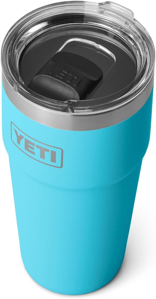 YETI Rambler Stackable Pint - Vacuum Insulated Stainless Steel with MagSlider Lid | 16 oz