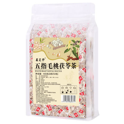 400g（8g*50package）14.1OZ Mixed Tea of Wuzhimao, Poria, Euryale, Coix Seed 五指毛桃 茯苓茶