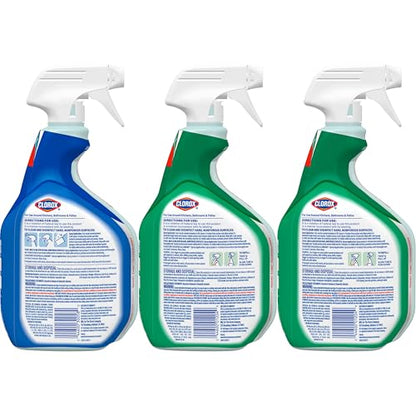 Clorox Clean-Up Multi-Surface Cleaner with Bleach, 32 Fl Oz Ea, Pack of 3 (Pack May Vary)