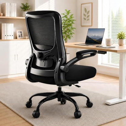 Ergonomic Office Chair with Lumbar Support for Lower Back Relief, Supports 330 lbs