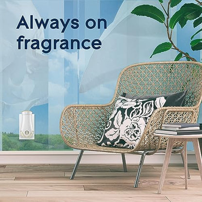 Glade PlugIns Refills Air Freshener, Scented and Essential Oils for Home and Bathroom, Clean Linen, 3.35 Fl Oz, 5 Count