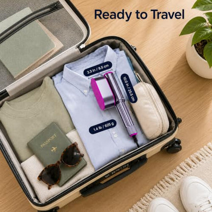 Portable Travel Clothes Steamer 1200W 2-in-1 Iron with 7 Modes