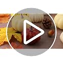 Artificial Pumpkin Decor Fall Mini Pumpkin Ornaments with Maple Leaves & Acorns - 23pcs