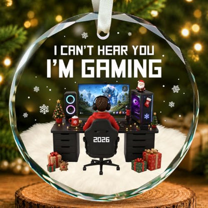 Gaming Christmas Ornament - Video Game Decor for Christmas Tree - Gamer Gifts - Game Variation