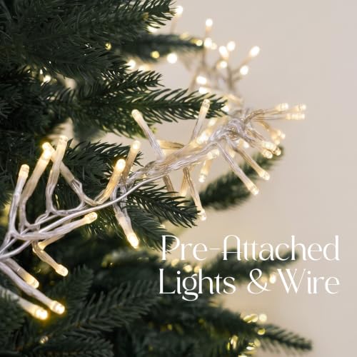 2000 LED Floating Spiral Christmas Tree Lights - 60ft Outdoor Decor