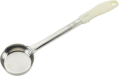 Winco Solid Food Portioner - 3-Ounce Stainless Steel Tool for Precise Serving | Ivory Color