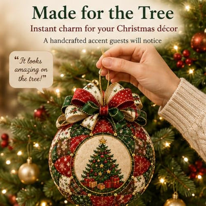 Christmas Classics Patchwork Ornament DIY Kit - Nutcracker Variation