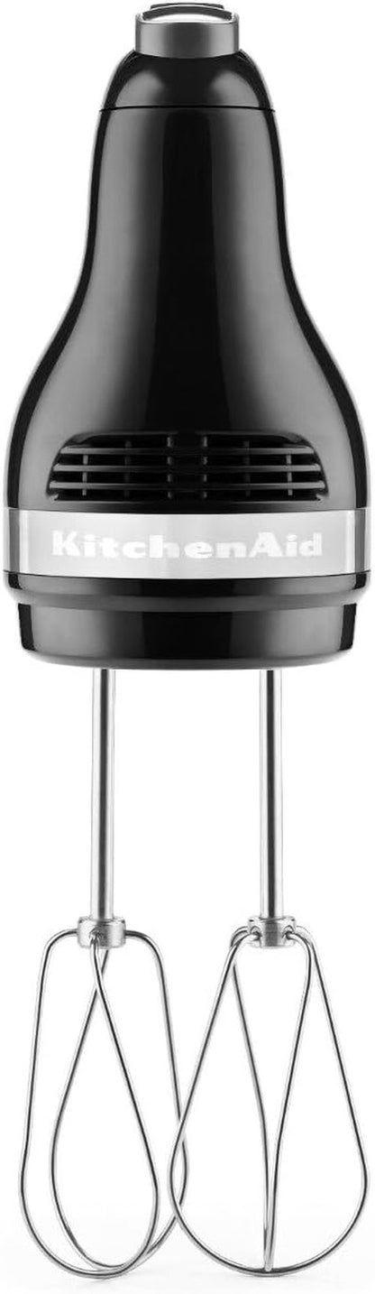 KitchenAid 5 Ultra Power Hand Mixer - Onyx Black | Pack of 2 for Effortless Mixing