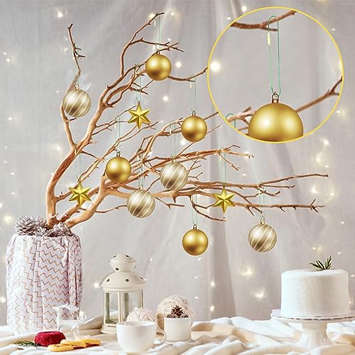 Green Christmas Ornament String Hanger - 200 Pcs, 7.9 Inch Holiday Decoration Hooks