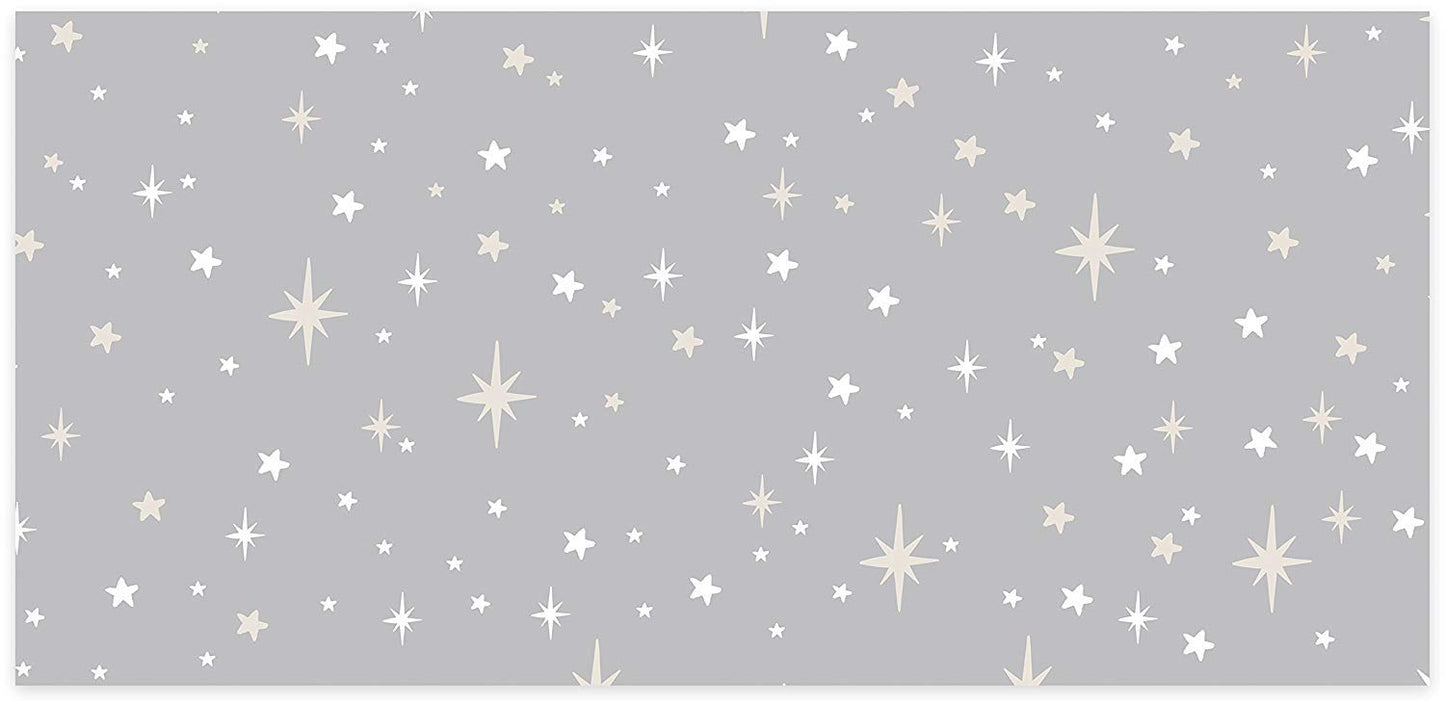 Lady Jayne Baby Powder Scented Drawer Liners - 6 Liners per Unit (Twinkle Star Pattern, 2 Units)