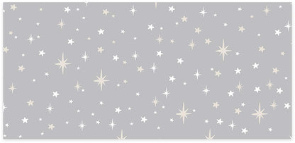 Lady Jayne Baby Powder Scented Drawer Liners - 6 Liners per Unit (Twinkle Star Pattern, 2 Units)