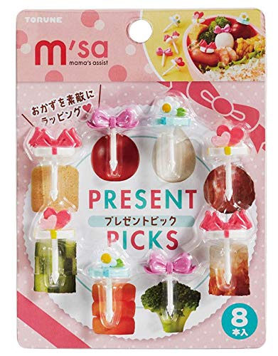 Bento Decoration Picks Set of 8 - Fun Gift & Lunch Accessories - Single Item
