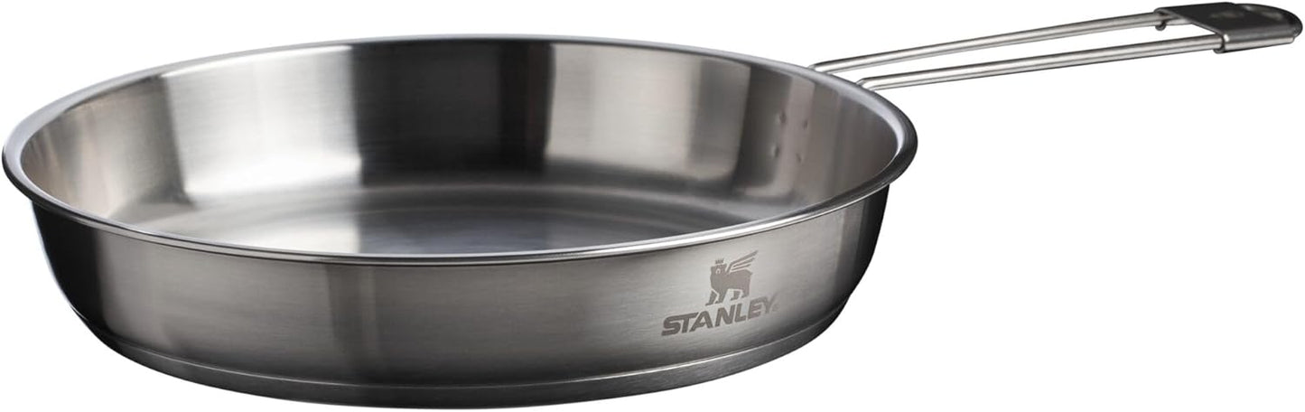 Stanley Wildfare 26-Piece Camp Kitchen Cook Set - Complete Cooking Essentials | 4 Qt Pot, 8" Fry Pan, Table Settings | BPA-Free