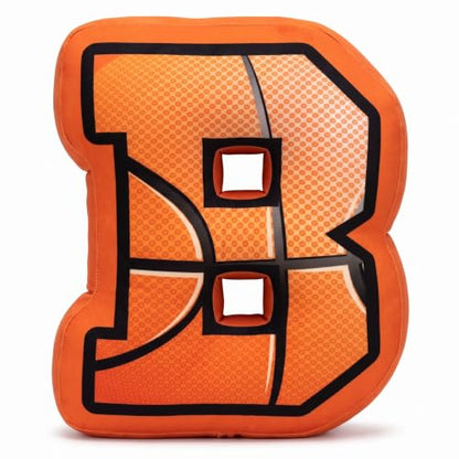 Personalized Basketball Throw Pillow - Coaches & Fans Gift, 16 Inch Plush Decor