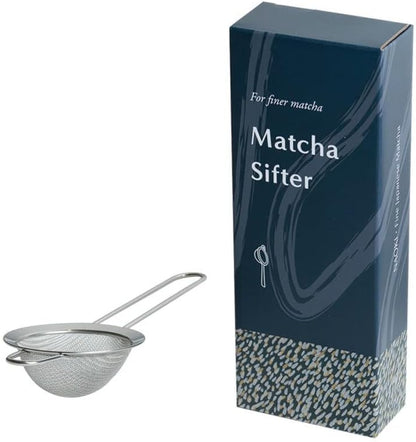 Naoki Matcha Stainless Steel Matcha Tea Sifter with Handle - Eliminate Clumps for Perfect Tea & Lattes