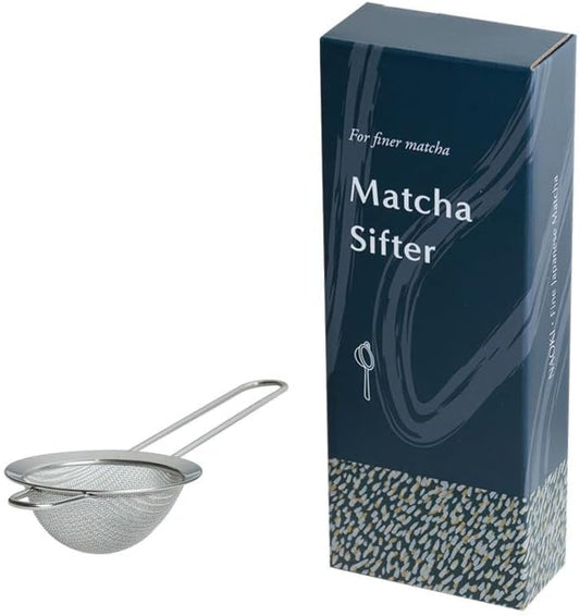 Naoki Matcha Stainless Steel Matcha Tea Sifter with Handle - Eliminate Clumps for Perfect Tea & Lattes